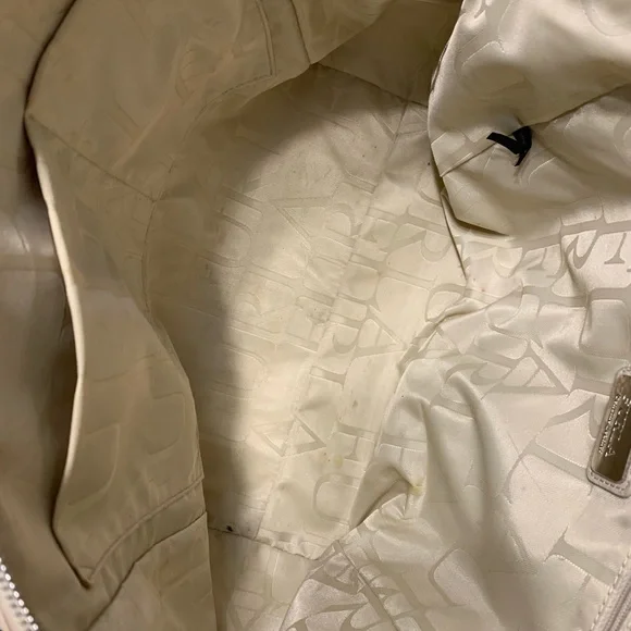 Furla Cream Ivory White Pebble Leather Crossbody, Handbag, Satchel - Picture 7 of 12